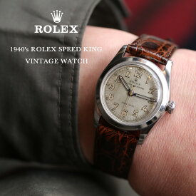 ROLEX ロレックス 1940's ROLEX SPEED KING VINTAGE WATCH スピードキング ビンテージウォッチ 時計 腕時計 スイス製 手巻き メンズ腕時計 スティーブマックイーン レディース