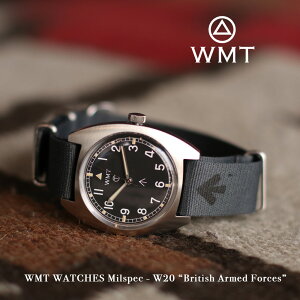 WMT �_�u���G���e�B�[ WMT WATCHES Milspec - W20 �gBritish Armed Forces�h / Non Aged Version �E�H�b�` ���v �r���v �����Y�r���v �C�M���X�R �~���^���[