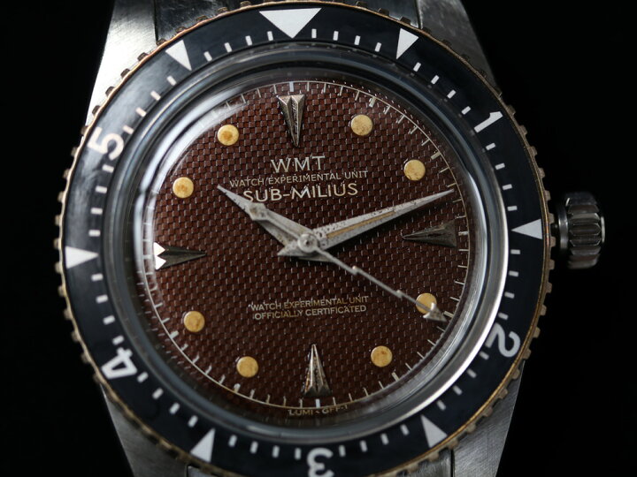 楽天市場】WMT ダブルエムティー WMT WATCHES Sea Diver - SUB-MILIUS 