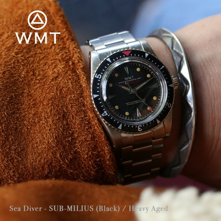 楽天市場】WMT ダブルエムティー WMT WATCHES Sea Diver - SUB-MILIUS 