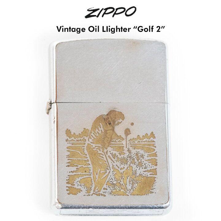 楽天市場】ビンテージ オイルライター Golf2 ジッポー zippo 送料無料 