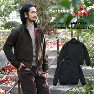 Barbour × BARACUTA �o�u�A�[ �o���N�[�^ Porton WAX JACKET ���b�N�X �R�b�g�� �u���]�� ���b�N�X�h �W���P�b�g G9 �n�����g���W���P�b�g �����Y OLIVE NAVY BLACK �u���b�N �I���[�u �l�C�r�[ �A�E�g�h�A 