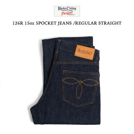 裾上げ無料 BIG DAY ビッグデイ ジーンズ 126R メンズ 15oz 5ポケットジーンズレギュラーストレート 5Pocket Jeans Regular Straight Denim One Wash 大きいサイズ 日本製 デニム ワンウォッシュ