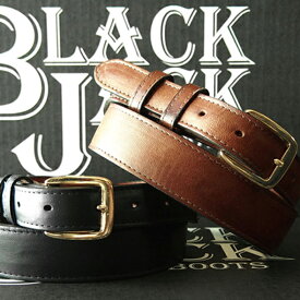 BLACK JACK BOOTS RANCH HAND 馬革 テーパード ベルト全2色