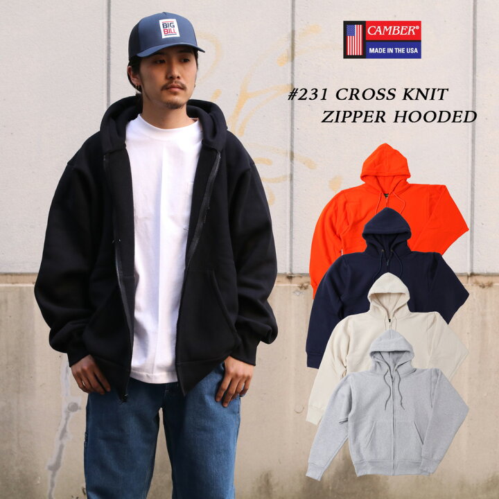 楽天市場】【SPECIAL PRICE 30%OFF】CAMBER 231 ジップアップ パーカー