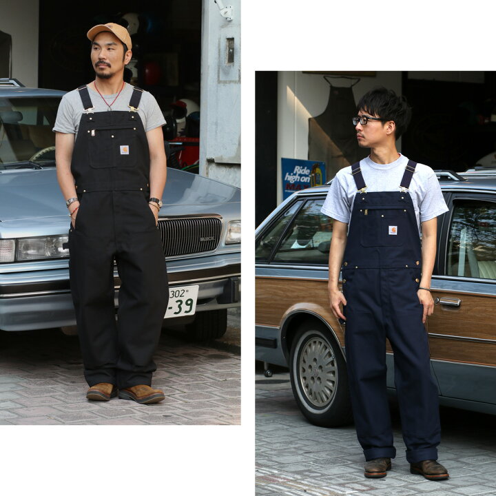 楽天市場】Carhartt カーハート オーバーオール レングス32 ダブルニー 