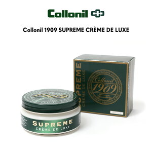 Collonil �R���j�� Collonil 1909 SUPREME CREME DE LUXE �V���v���[���N���[���f���b�N�X 100ml �J���[���X �����e�i���X �V���[�P�A�N���[�� ���U�[�P�A�N���[�� �V�R�I�C�� �h�{�N���[�� �h�C�c��