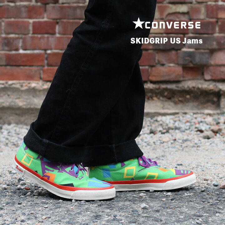 楽天市場】CONVERSE 2022新作 SKIDGRIP US Jams コンバース スキッド 