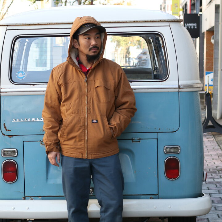 楽天市場】Dickies TJ350 フード付き ダックジャケット USサイズ 