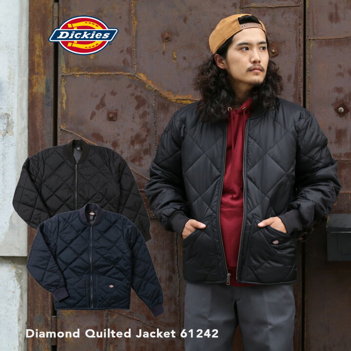 楽天市場】Dickies ディッキーズ 61242 Diamond Quilted Jacket  
