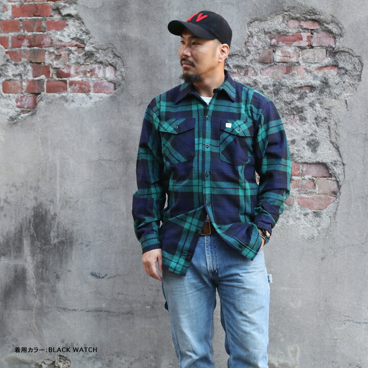 楽天市場】BIG BILL ビッグビル Premium Flannel Work Shirt 121 長袖 