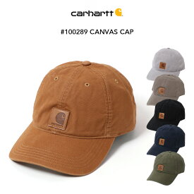 Carhartt カーハート #100289 CANVAS CAP キャンバスキャップ キャップ 帽子 ベースボールキャップ アメカジ オデッサキャップ ODESSA CAP