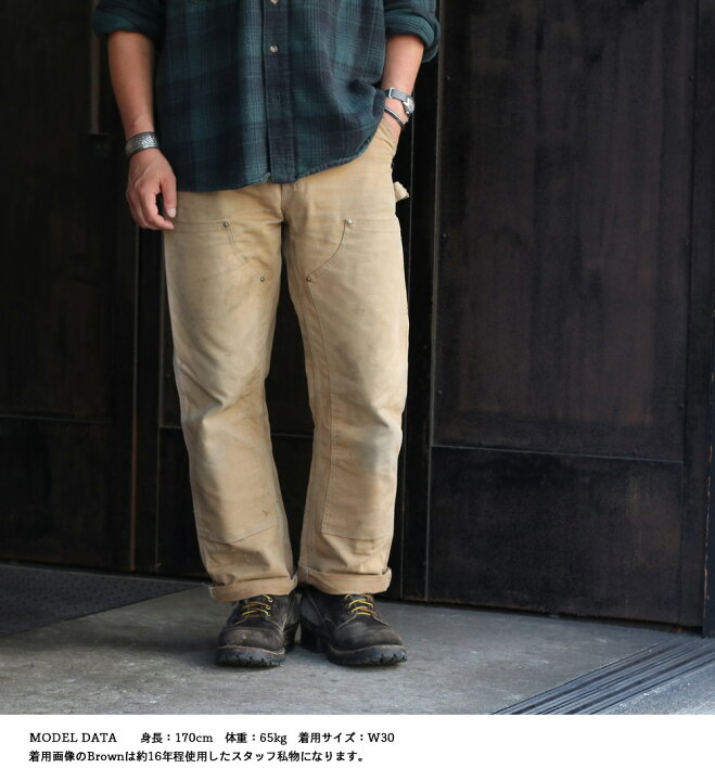 楽天市場】裾上げ無料 Carhartt カーハート #B01 ダブルニーダック  