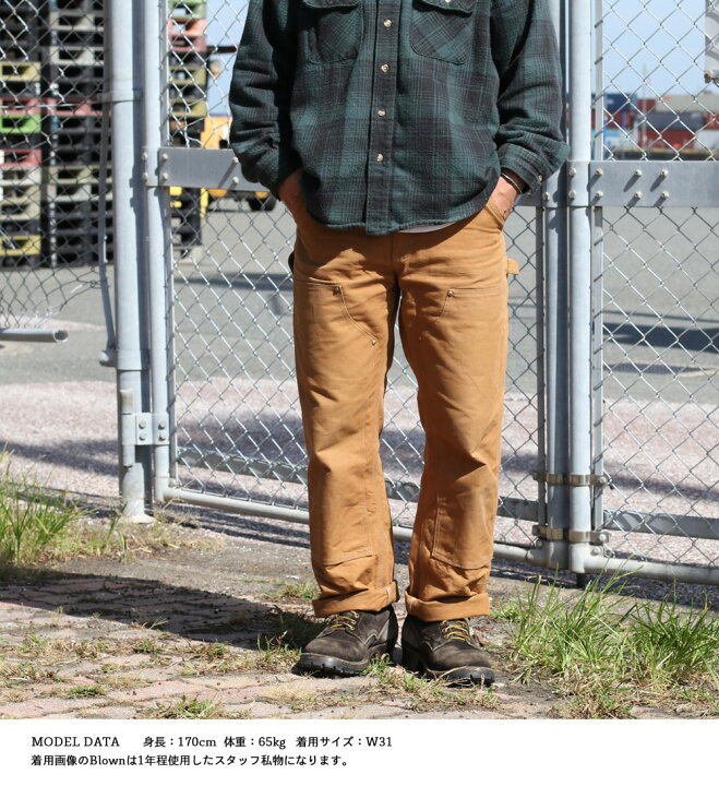 楽天市場】裾上げ無料 Carhartt カーハート #B01 ダブルニーダック 