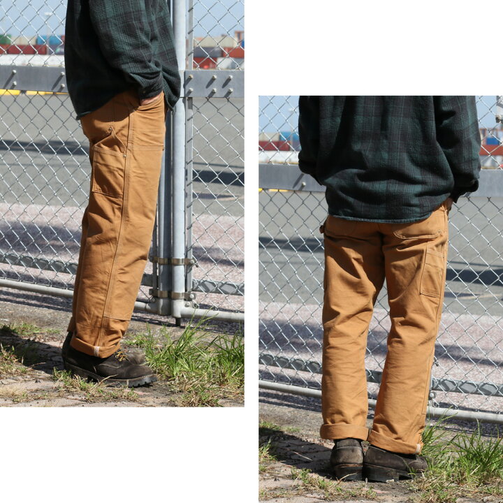 楽天市場】裾上げ無料 Carhartt カーハート #B01 ダブルニーダック 