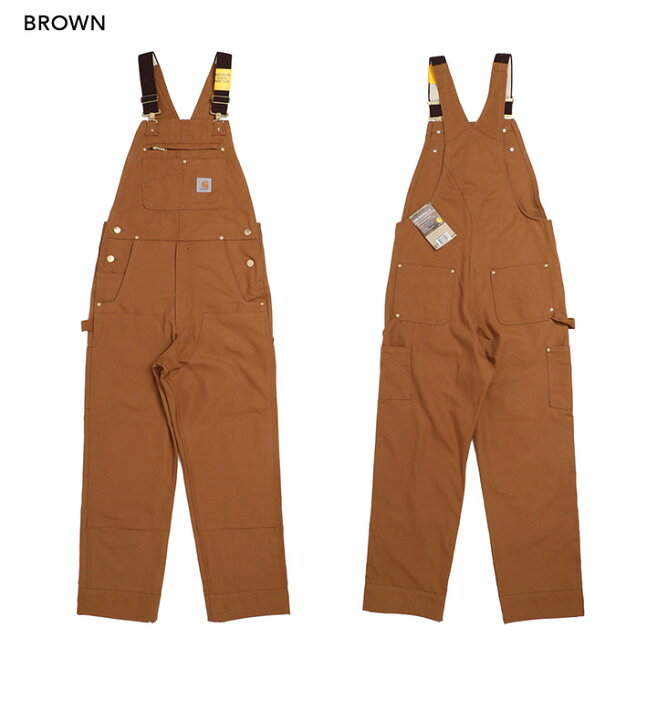 楽天市場】Carhartt カーハート オーバーオール レングス32 ダブルニー 