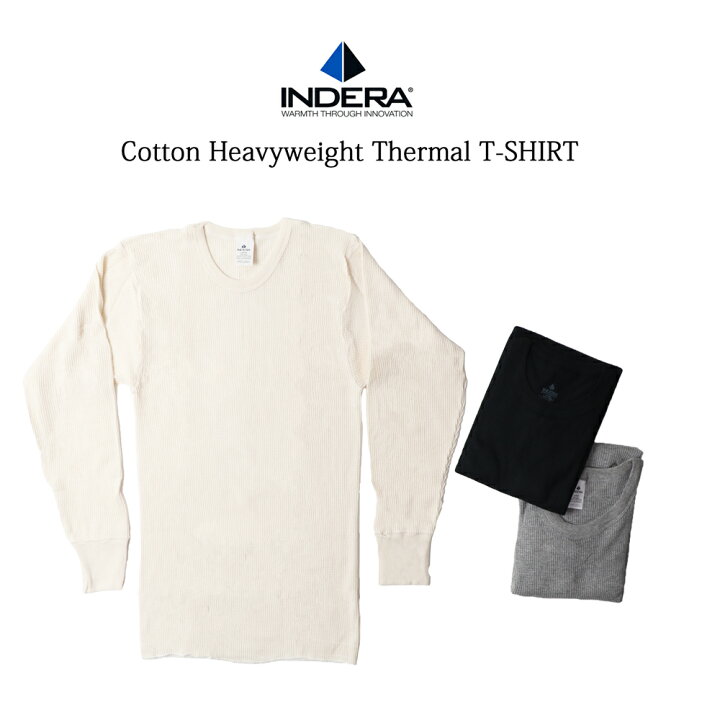 楽天市場】INDERA MILLS 839-LS 長袖 サーマルTシャツ コットン 