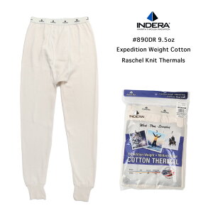 INDERA MILLS Cf~Y T[}pc #890DR 9.5oz Expedition Weight Cotton Raschel Knit Thermal Pant Y h΍ fB[X MX Xpbc ~  oR Xm[{[h XL[ AEghA S