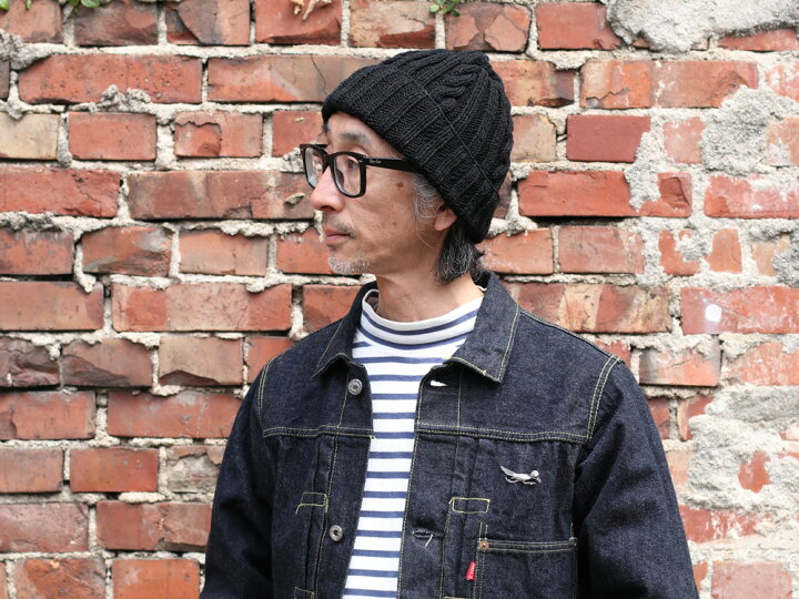楽天市場】INVERALLAN インバーアラン DENIM YARN COTTON KNIT CAP 
