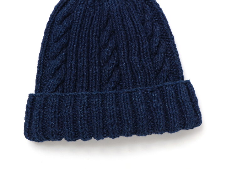 楽天市場】INVERALLAN インバーアラン DENIM YARN COTTON KNIT CAP
