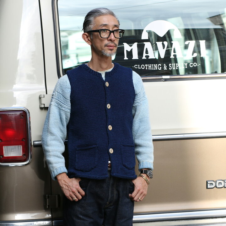 楽天市場】INVERALLAN インバーアラン ベスト コットンニットベスト 