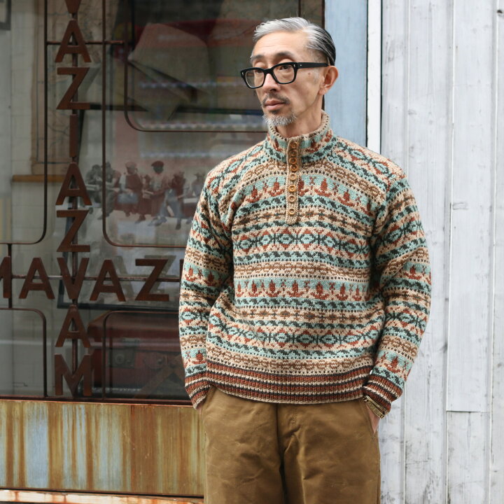 楽天市場】INVERALLAN インバーアラン セーター フェアアイルセーター 