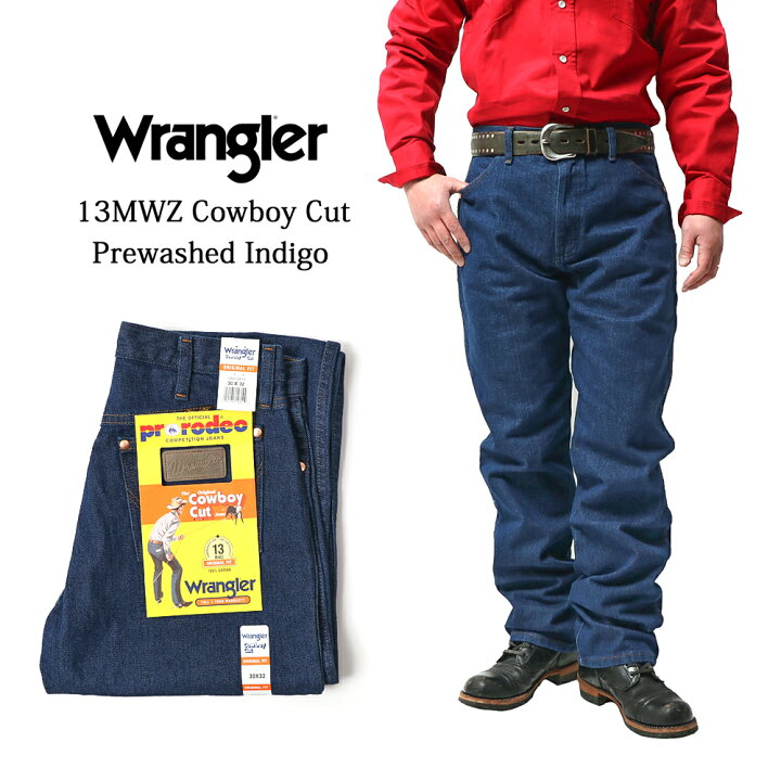楽天市場】裾上げ無料 Wrangler 13MWZPW カウボーイジーンズ 