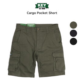 KEY INDUSTRIES,INC. カーゴポケットショーツ Cargo Pocket Short ストレッチ キー インダストリーズ インク