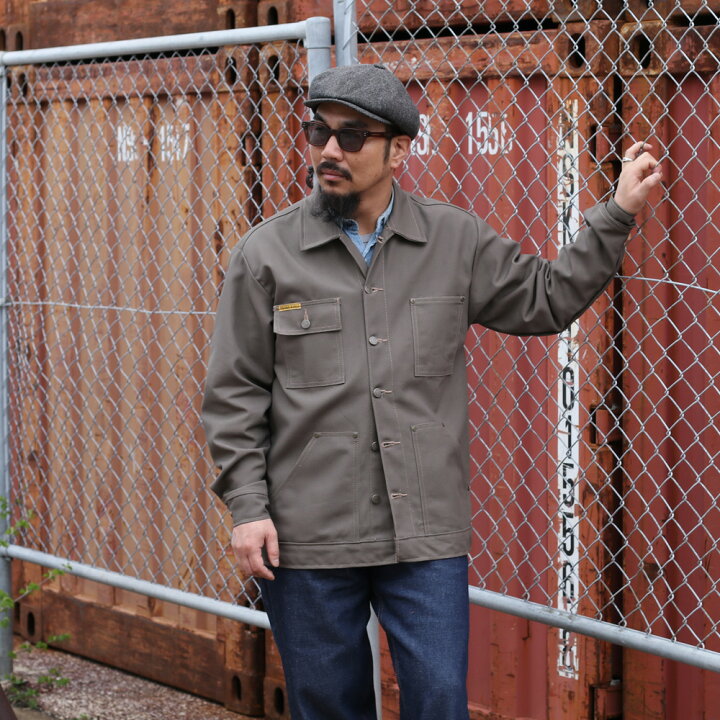 楽天市場】PRISON BLUES プリズンブルース 610 Denim Yard Coat デニム 