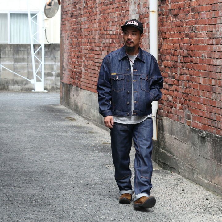 楽天市場】PRISON BLUES プリズンブルース 650 Denim Western Jacket 