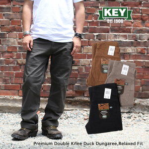 ���グ���� KEY INDUSTRIES,INC. �_�u���j�[�_�b�N�p���c 453 �L�[ �C���_�X�g���[�Y �C���N �����Y 10�I���X 10oz �_�b�N �p���c ���[�N�p���c �_�u���j�[ �_�b�N ��ƕ� ��ƒ� Premium Double Knee Duck Dun