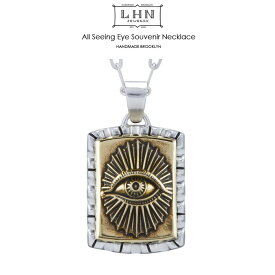 LHN Jewelry エルエッチエヌ ジュエリー All Seeing Eye Souvenir Necklace ネックレス Handmade In Brooklyn