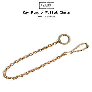 LHN Jewelry Chain Key RING �E�H���b�g�`�F�[�� Handmade In Brooklyn