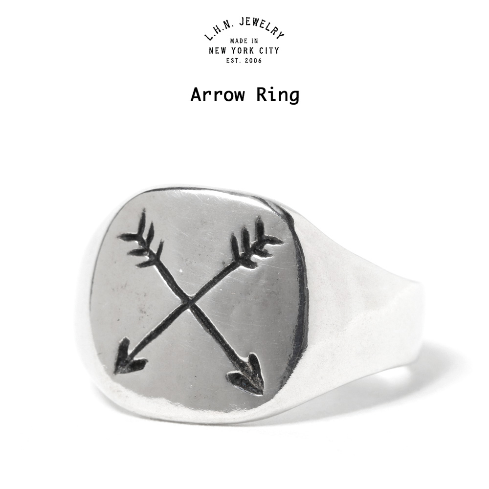 LHN Jewelry エルエイチエヌジュエリー Arrow Ring ピンキーリング 9号 US5 Handmade In Brooklyn シルバーリング