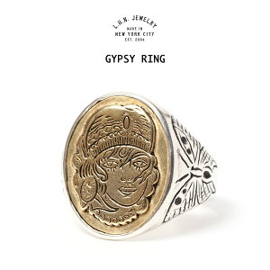 LHN Jewelry �G���G�C�`�G�k �W���G���[ GYPSY RING �W�v�V�[�����O �肢�t �X�J�� �h�N�� �� �� Stray Dogs Tattoo �A�����J�� �u���b�N���� Handmade In Brooklyn Silver Brass