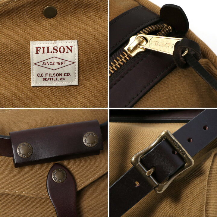 楽天市場】FILSON ラギッドスモール ダッフルバッグ Rugged Twill 