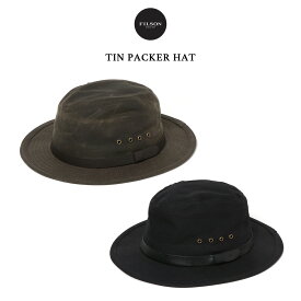 FILSON ティンパッカーハット オイルフィニッシュ ハット フィルソン TIN HAT オイル スリランカ製 レジャー アウトドア 登山 釣り キャンプ グリーン ブラック 緑 黒 Tin Packer Hat 20211128