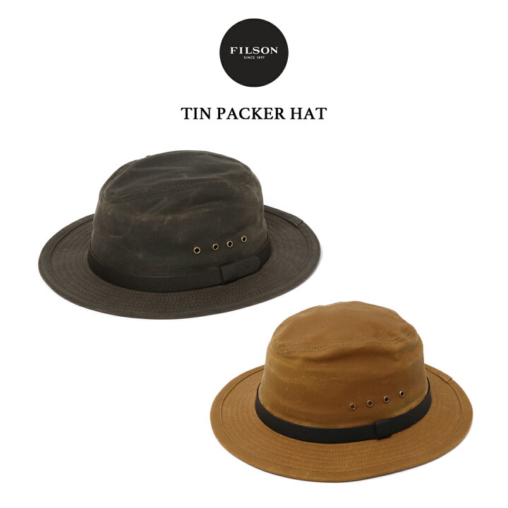 楽天市場】FILSON フィルソン Tin Packer Hat ティンパッカーハット 