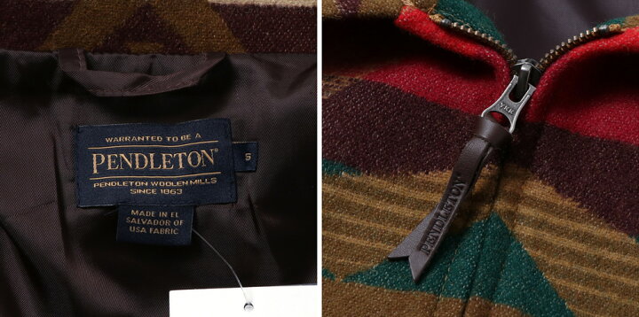 楽天市場】PENDLETON ペンドルトン COLTON ZIP-FRONT WOOL COAT ウール 