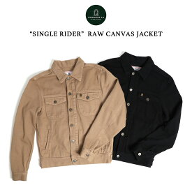 SHANGRI-LA HERITAGE シャングリラ ヘリテージ “SINGLE RIDER” CANVAS JACKETキャンバスジャケット全2色 MADE IN ITALY