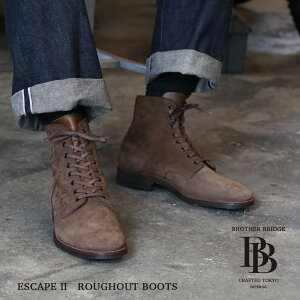 BROTHERBRIDGE uU[ubW ESCAPE II GXP[v c[ CHESTNUT BROWN ROUGHOUT tAEgu[c [XAbvu[c T[rXu[c {v U[ U[u[c VX tXG[h X