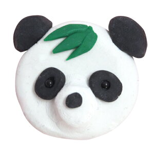 アシーナ スカルピー3キット 笹パンダ(ブローチ) 簡単 手作りキット