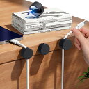 超強磁力 マグネットケーブルホルダー 5個入リ 新型 磁 力 ホルダー ケーブルクリップ ケーブル管理システム 落下 紛…