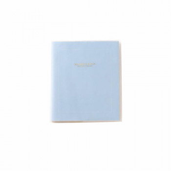 お腹の赤ちゃんと一緒に作るアルバム シンプル マタニティアルバム simple maternity album GMA-03 powder blue