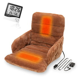 【アウトレット】展示品につき30％オフ！椅子用 ホットマット(ヒーター付きクッション)腰すっぽりヒーター 低電力タイプ ZR-05SH ゼンケン正規品「湿度＆温度計」付き