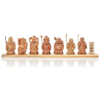 楽天市場】七福神 置物 木彫りの通販