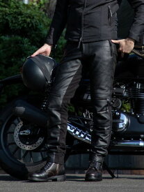 【MaxFritz/マックスフリッツ】MFP-2495/ハーフレザーウォームパンツ3