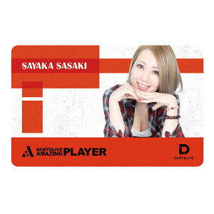 _[cCu vC[ ObY Oe X؍ DARTSLIVE PLAYER GOODS 3rd Sayaka Sasaki@_[cCuJ[h
