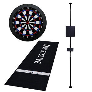 �y10%off�N�[�|���z �_�[�c���C�u�z�[�����|�[���X�^���h���}�b�g�Z�b�g DARTSLIVE HOME POLE STAND MAT SET