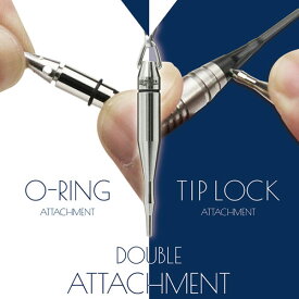 【マラソン12%offクーポン】 ダーツ チップロック コンドル ダブルアタッチメント Oリング